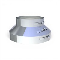 Wetterkragen Spezial mit Hinterlüftung DW130-250mm ECO