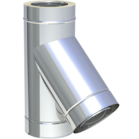 T-Anschluss 45° mit Wassernase DW 80-250mm Premium