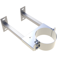 Wandhalter statisch verstellbar 50-250mm DW 130-250mm...
