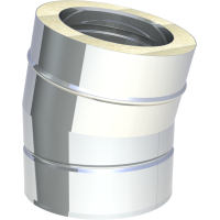 Bogenelement Winkel 15° DW 80-250mm Premium