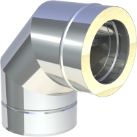 Bogenelement 90° DW 80-250mm Premium