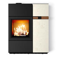 Quadra Duo - Hybridofen für Holz & Pellets