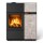 Quadra Duo - Hybridofen für Holz & Pellets Speckstein