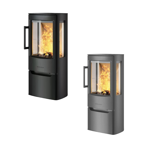 Kaminofen WIKING Miro 3 - mit Holzfachtür 4,4 kW