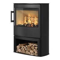 Kaminofen WIKING Maxi 4 - offenes Holzfach